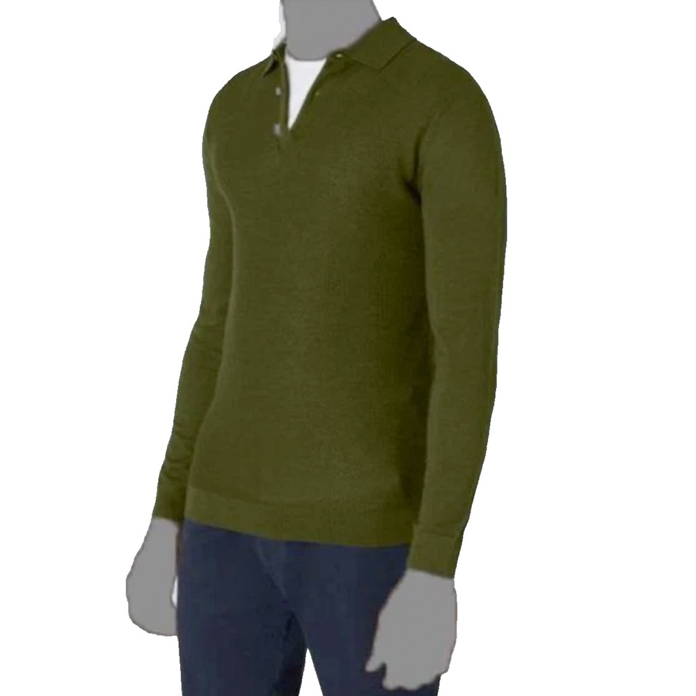 Vintage | Alfani | Men's XL 100% Merino Wool Shirt | Made in Australia | NWT